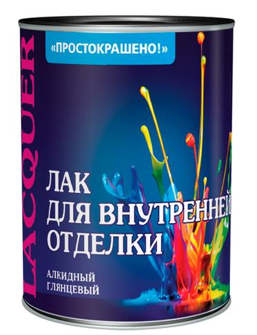 Лак для наружных работ Простокрашено (0,7кг/14)