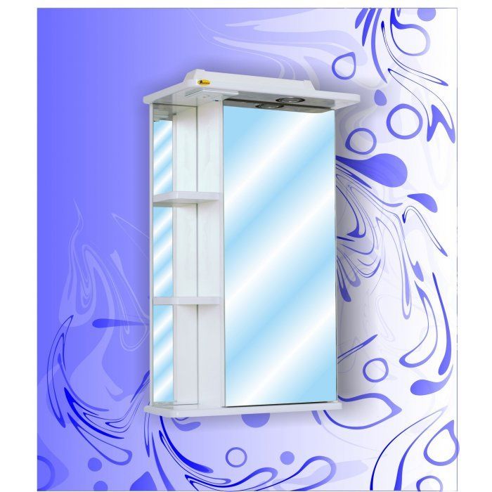 Шкаф-зеркало Мини Венера 430 левый Свет