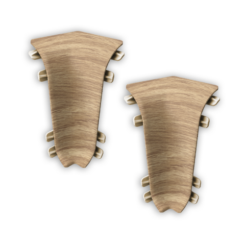 212 Угол внутренний Лексида 55ммДуб светлый (20шт)