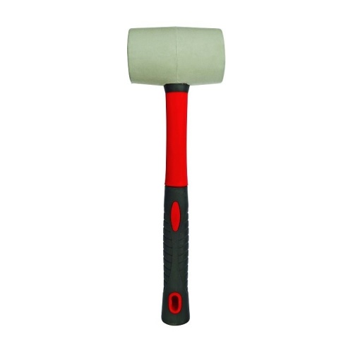 Киянка белая с фиберглассовой ручкой 70мм (0,9кг) (6/24) 85418 БИБЕР