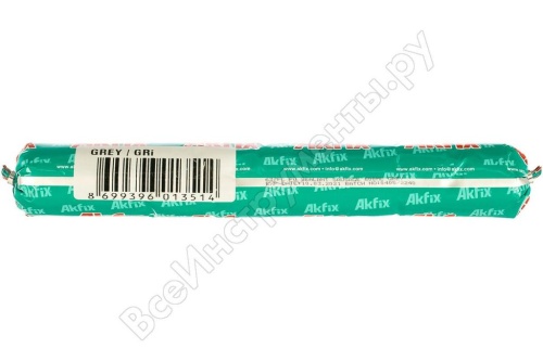 Герметик полиуретановый Akfix 637FC (PU41FC) серый (0,600 л)/12