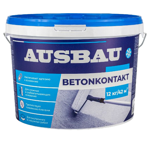 Бетоноконтакт AUSBAU BETONKONTAKT (12 кг) /44/39