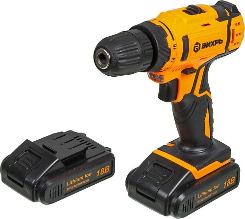 Дрель-шуруповерт аккумуляторная ДА-18Л-2КА 1,5А/ч Вихрь