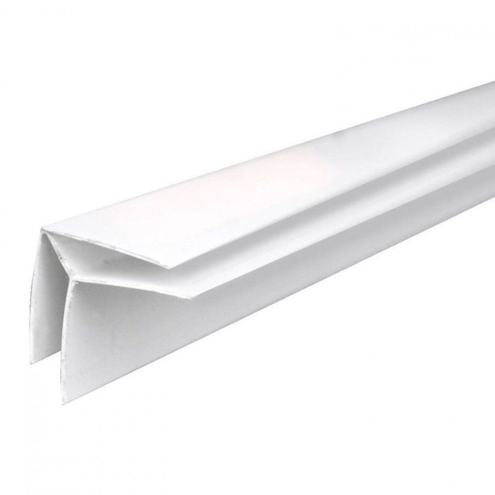 Угол ПВХ наружний белый 3 м (Арг) (50 шт)