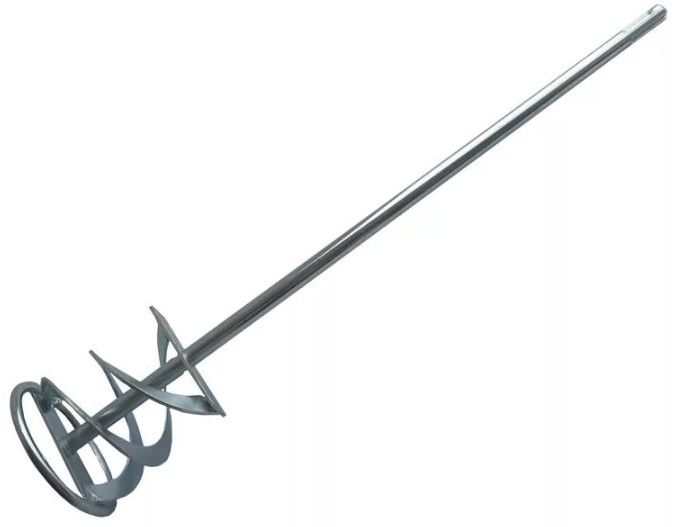 Миксер 100 х 600 мм для цементных смесей хвостовик SDS+ для перфоратора, TULIPS